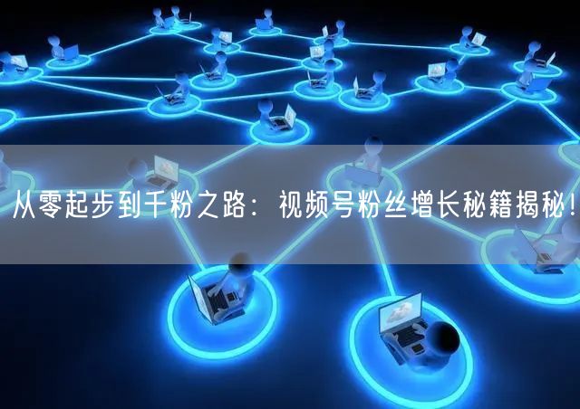 从零起步到千粉之路：视频号粉丝增长秘籍揭秘！