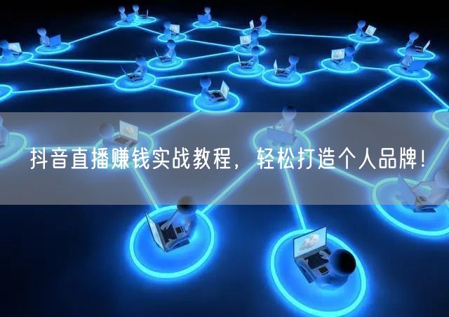 抖音直播赚钱实战教程，轻松打造个人品牌！